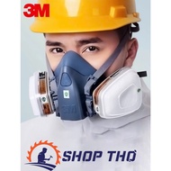 Paint mask, gas mask 3M - 7502 + with 20 filters