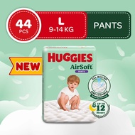 Huggies AirSoft Pants Large- 44 pcs
