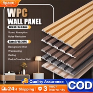 WPC Wall Panel Fluted Wall 65×15cm Sticker Decoration Grille Board Wall Board