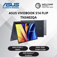 [✅Best Quality] Laptop Asus Vivobook S14 Flip Tn3402Qa Ryzen 7