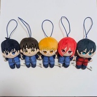 日本直送 一套5款368 藍色監獄 BLUE LOCK 劇場版 凪 玲王 凪 誠士郎 nagi reo 掛件 公仔 景品 已包運費