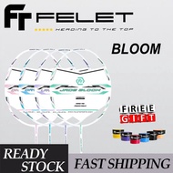 【Ready Stock】Felet  Bloom Series 4U 82Gram 31LBS Racket Badminton Racket (100% Original)