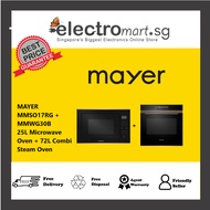 MAYER  MMSO17RG + MMWG30B 25L Microwave Oven + 72L Combi Steam Oven