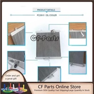 Hydraulic Oil Cooler 206-03-51121 2060351121 for Komatsu Excavator PC200-5 PC200LC-5 Engine 6D95