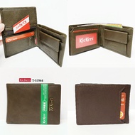Kickers Leather Bifold Wallet For Men Free SIM Card Pin ( T-51944 ) Dompet Kulit Lelaki