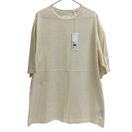 เสื้อยืดแขนสั้น Y-3 ทรงบ็อกซี่ สีขาว (IB4801) - สีเบจ