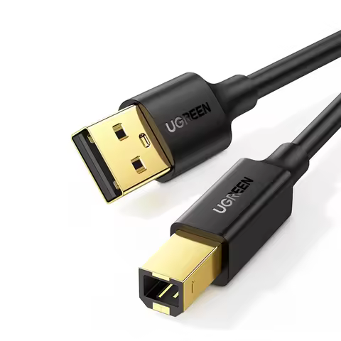 UGREEN USB Printer Cable USB a to B 2.0 USB B Cable High-Speed Printer Cord Ideal Printer Scanner Ca