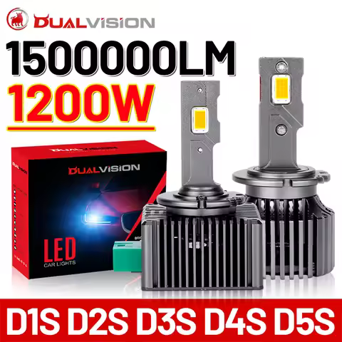 1200W D1S D3S LED Car Headlight Bulbs 1500000LM D2S D4S LED CANbus D1R D2R D3R D4R 1:1 Original HID 