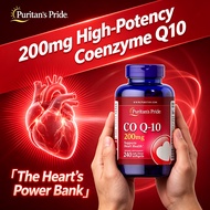 Puritans Pride CoQ10 200mg 240 เม็ด อาหารเสริมคิวเท็น