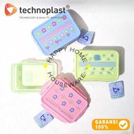 TECHNOPLAST T+ Cherry Food Container 750ml Lunch Box Without Dividers 750ml Bpa Free