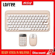 Lofree Mechanical Dot Bluetooth Keyboard Laptop Computer Ipad Milk Tea Friend Gift