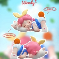 P POPMART Hot-selling wendy Second Generation Today's Little Lucky Series Mystery Box Trendy Play Figure Birthday 1 Set 9 Pcs Pop Mart SZR3