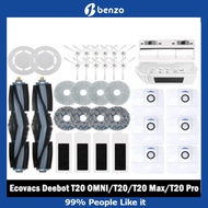For Ecovacs Deebot T20 OMNI/T20/T20 Max/T20 Pro Accessories Main Side Brush Mop Cloth HEPA Filter Du