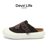 Devo Life | รองเท้าแตะแบบแพลตฟอร์มครึ่งปิด