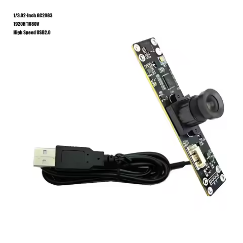 2MP HD 1080P 1/3.02-Inch GC2083 USB Camera Module FF 90° 30FPS UVC-compliant, Plug and Play for Face