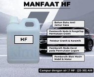 HF 55%/Hydrochloric Acid/Cairan pembersih serbaguna