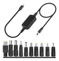 For USB C to DC PD Cable with 10 Connector Tips-zjj.. f67