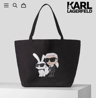 กระเป๋าผ้า Karl Lagerfeld  Karl Lagerfeld YEAR OF THE RABBIT SHOPPER กระเป๋าสะพาย