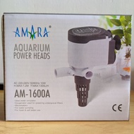 Amara AM-1600 | Aquarium Water Pump/Powerhead 1300 liters/hour