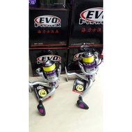 EVO Hynix Fishing Gear GK5000 Music 4,000/5,000 Type/6,000 Type Spinning Reel With Line