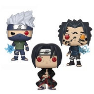 Funko Pop! 《Naruto》Uchiha Itachi Uchiha Sasuke Hatake Kakashi Vinyl Action Figure Toys model Dolls