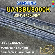 SAMSUNG UA43BU8000K TV LED BACKLIGHT BARU READY STOCK UA43BU8000 43BU8000