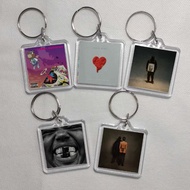 Kanye West Keychain | Orangecraft Keychain Keychain Rings