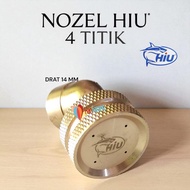 HS7 4-POINT SHARK NOZZLE SPUYER ELECTRIC SPRAYER NOZZLE 4-HOLE BRASS DISCOUNTTX686