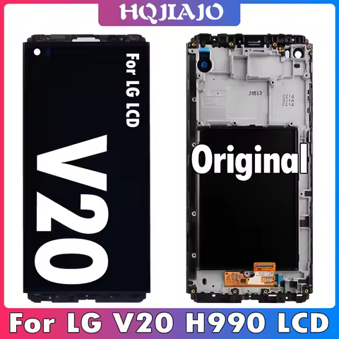 5.5" Original For LG V20 LCD Display Touch Screen Digitizer With Frame For LG H990 H918 H910 LS997 U