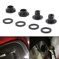 【VAR】Black Rear Glass Strut Hardware Kit for Honda Civic 3Dr Hatchback EG6 92-95