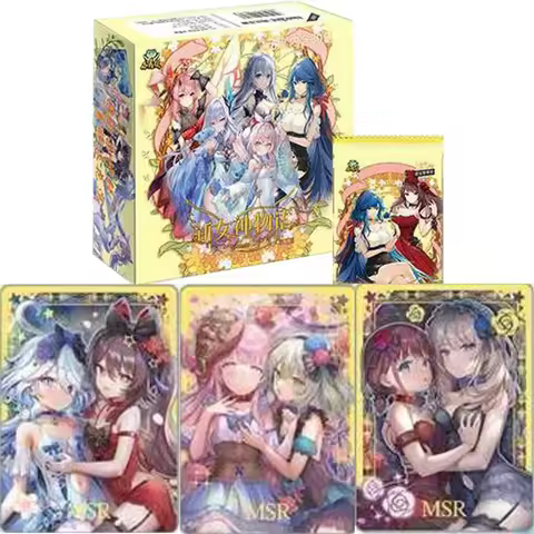 Genuine Goddess Story Card Goddess Story Mucha Chapter Deluxe Edition Rare GR Card Anime Goddess Col