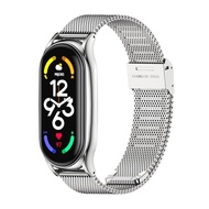MIJOBS Cho Xiaomi Mi Band 5 6 7 8 / Mi Band 6 / Mi Band 7/Mi Smart Band 6 Dây Đeo Kim Loại Mi Band 4