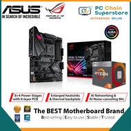 AMD Ryzen 5 3400G w/ Radeon RX Vega 11 Graphics Processor + ASUS ROG B450-F Gaming II ATX AM4 Mother