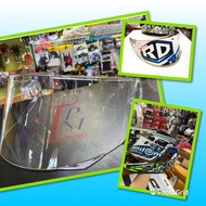 หน้าหมวก กระจกหมวกกันน็อค ชิวหมวกกันน็อค แผ่นหน้าหมวก ID SPARTAN / RD RANDOM - CZR รุ่น เต็มใบ  ของแ