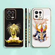 Anime Saint Seiya Warrior Side Printed E-TPU Phone Case For XIAOMI POCO F4 F3 M5 M4 X5 X4 X3 C40 F5 F1 REDMI K50 K40 NOTE 12 11 10 S GT PRO PLUS NFC Gaming Turbo 5G