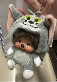 日本Monchhichi Tom & Jerry 小老鼠 掛飾鎖匙扣