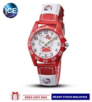 ICE Kids/Childrens Sport and Casual Hello Kitty Analog Watches + Watch Box Best Gift Jam Tangan