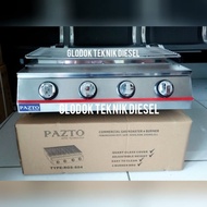 terbaru mesin pemanggang stainless 3 tungku roaster 3 tungku panggang