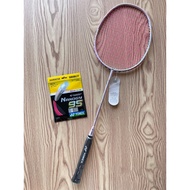 【Ready Stock】YONEX Badminton Racket DUORA 6 Pink High Quality Carbon Fiber Badminton Racket 4UG5 Fre
