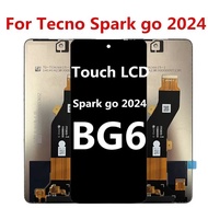 Suitable for Tecno Spark go 2024 bg6 Screen Assembly Display BG6 LCD Screen with Frame