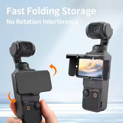 For DJI OSMO Pocket 4P Screen Sun Hood Lens Hood Cover Foldable Gimbal Screen Protective Sunshade fo