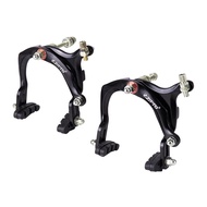 [mfnpqcn] Front & Rear Bike Caliper Brakes, Aluminum Alloy Sidepull C Brakes Rim Brakes for Road, Fo