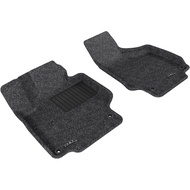 3D MAXpider Custom Fit Classic Floor Mat (Gray) for 2008-2015 Audi TT/TTS - 1ST Row