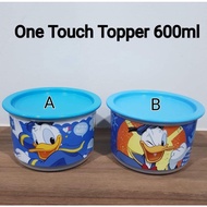 Tupperware One Touch Topper 600ml (1) 13.0cm (D) × 8.0cm (H)