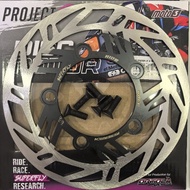 SUPERFLY Y15 Y16 203MM REAR BRAKE DISC PLATE BRAKE ROTOR 5 HOLE PROJECT D -FOC 5 PCS DISC SCREW