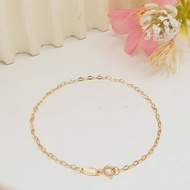 MINIMALIST NORI BRACELET 0.300GRAM P16 GAJAH SAKTI (L)