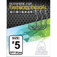 kail pancing otomatis flip hook anti mocel isi 20