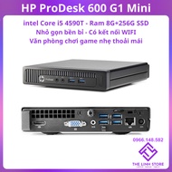 Hp ProDesk 600 G1 400 G1 Mini PC Computer - Core i5 4590T Ram 8G 256G SSD