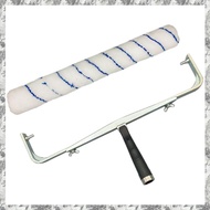 (DKCZ) 18inch Paint Roller Brush Wall Paint Roller Aluminum Alloy Roller Frame Painting Handle Tool 