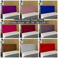 Mattress backrest Cover / Size: 120 cm, 160 cm, 180 cm, 200 cm Elastic HEADBOARD Cover/